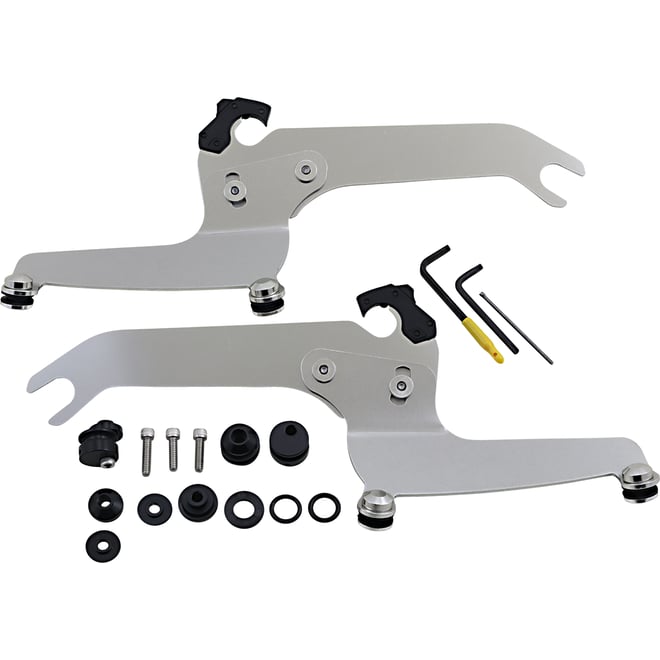 Memphis shades Sportshield Trigger Lock Complete Mount Kit - Polished - FLSL