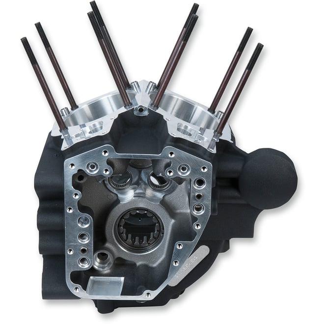 S&s cycle Crankcase - Black