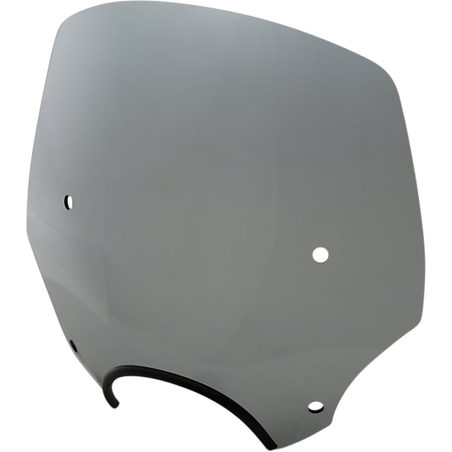 Memphis shades El Paso Windshield - 15" - 7" Headlight Cutout - Black Smoke