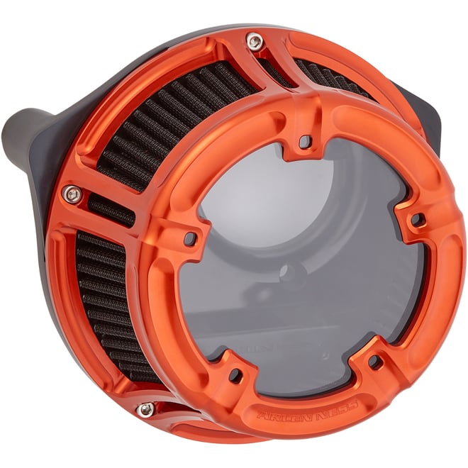 Arlen ness Method™ Clear Series Air Cleaner - Orange Arlen ness Method™ Clear Series Air Cleaner - Orange