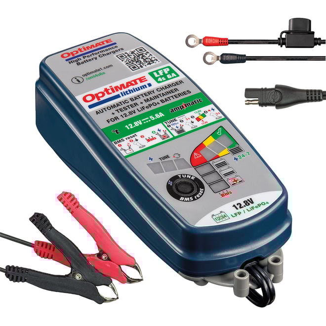 Tecmate Optimate™ Battery Charger - Lithium Tecmate Optimate™ Battery Charger - Lithium