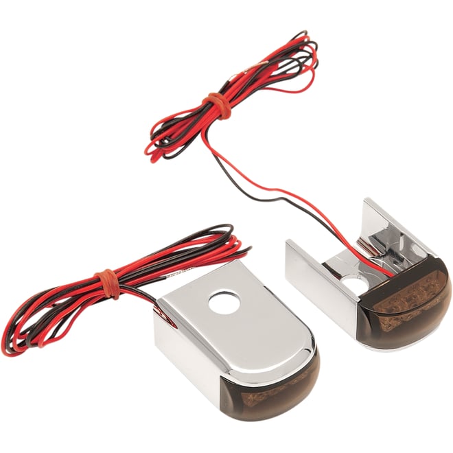 Alloy art LED Strut Light - Amber/Smoke Dyna