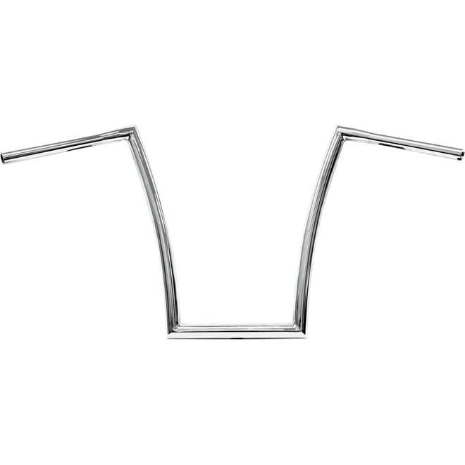 Todd's cycle Handlebar - Strip - Fat Bobber - 1-1/4" - 17" Rise - Chrome