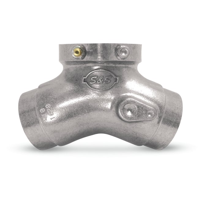 S&s cycle Flange-Mount Intake Manifold - Super G - Evolution Big Twin