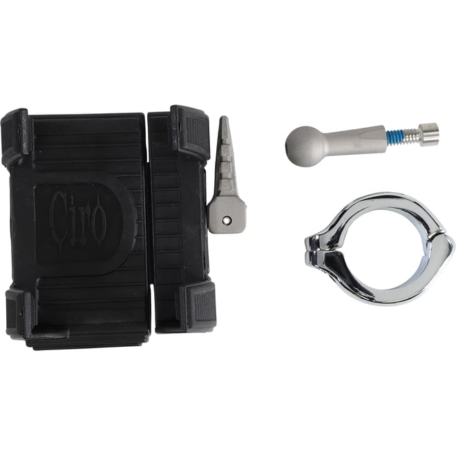 Ciro Smartphone/GPS Holder - without Charger - Chrome Ciro Smartphone/GPS Holder - without Charger - Chrome