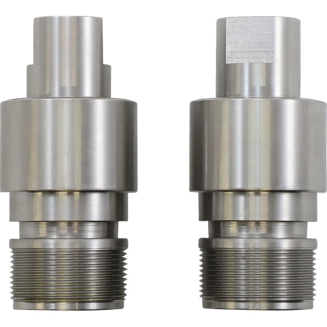 Cycle visions Chrome Fork Tube Extensions - 41 mm Diameter - Extends +1"