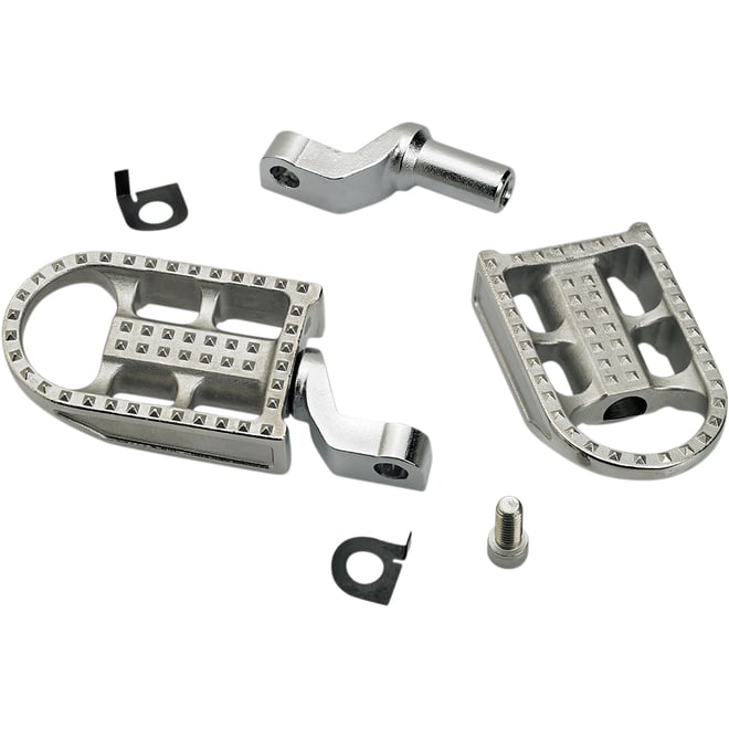 Biltwell Mushman Footpegs - Step - Raw Polished Biltwell Mushman Footpegs - Step - Raw Polished