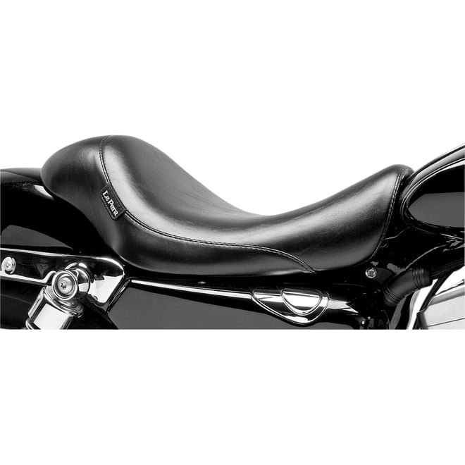 Le pera Silhouette Solo Seat - Smooth - Black - XL '07-'09 Le pera Silhouette Solo Seat - Smooth - Black - XL '07-'09