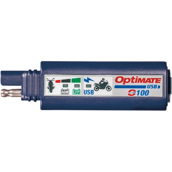 Tecmate SAE to USB Charger - 2 Pin Connector - LED Tecmate SAE to USB Charger - 2 Pin Connector - LED