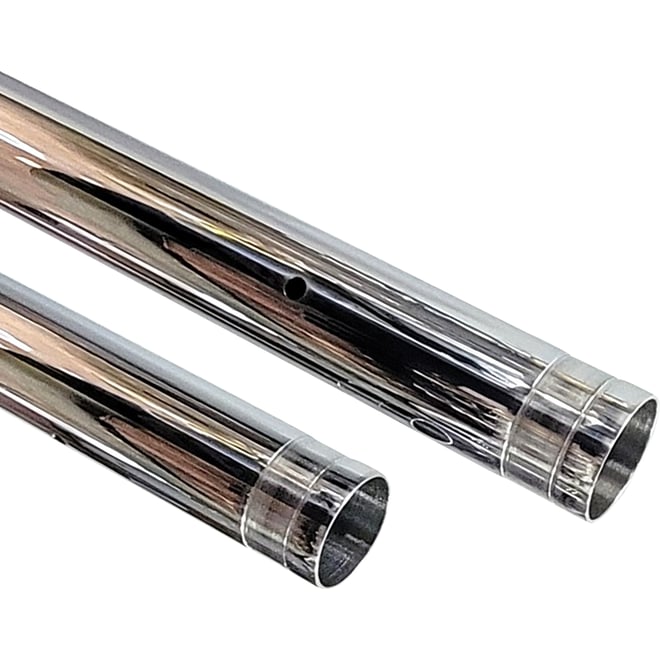 Custom cycle engineering Fork Tubes - 47 mm - 21.18" - Ultra Chrome Custom cycle engineering Fork Tubes - 47 mm - 21.18" - Ultra Chrome