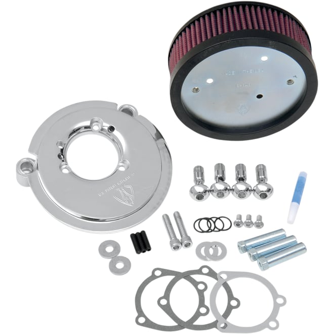 Arlen ness Big Sucker™ Air Filter Kit - Chrome - Stage I