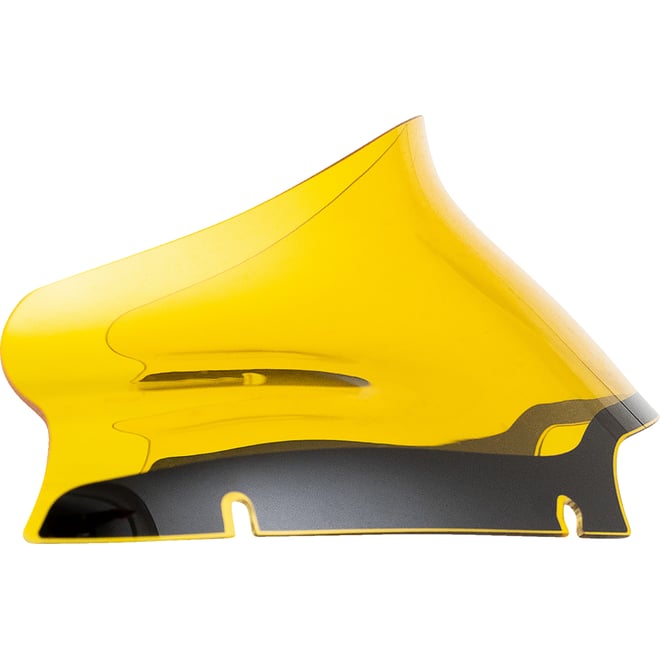 Klock werks Kolor Flare™ Sport Windshield - 6" - Yellow - FLTR