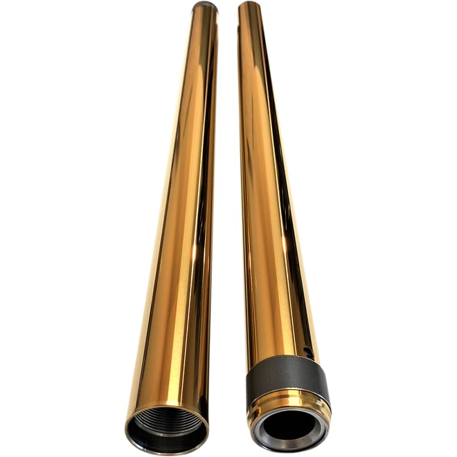 Pro-one perf.mfg. Fork Tube - Gold TIN - 41 mm - 22.25" Length