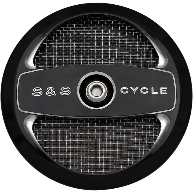 S&s cycle Air Cleaner Cover - Air 1 - Black