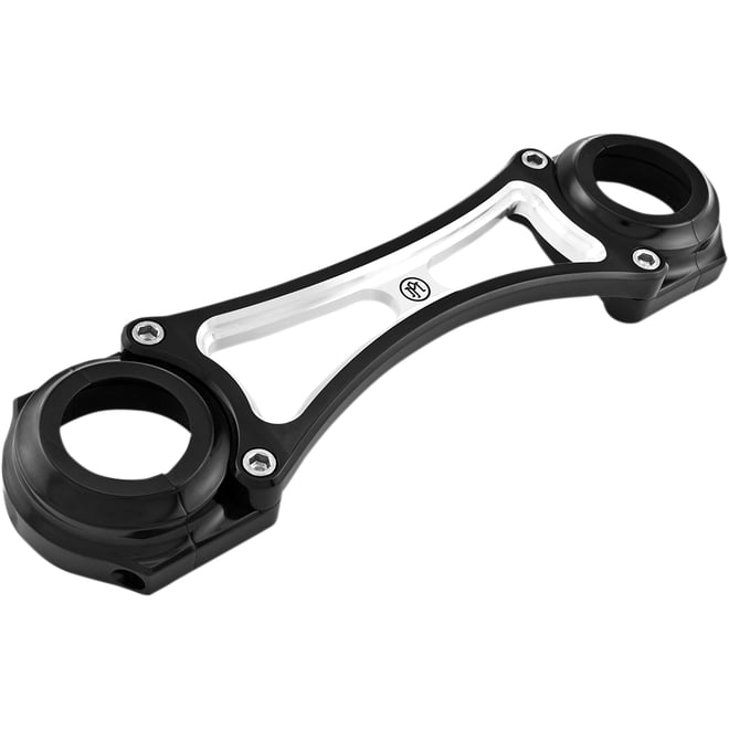Performance machine (pm) Fork Brace - 49 mm - Contrast Cut - '06-'17 FXD