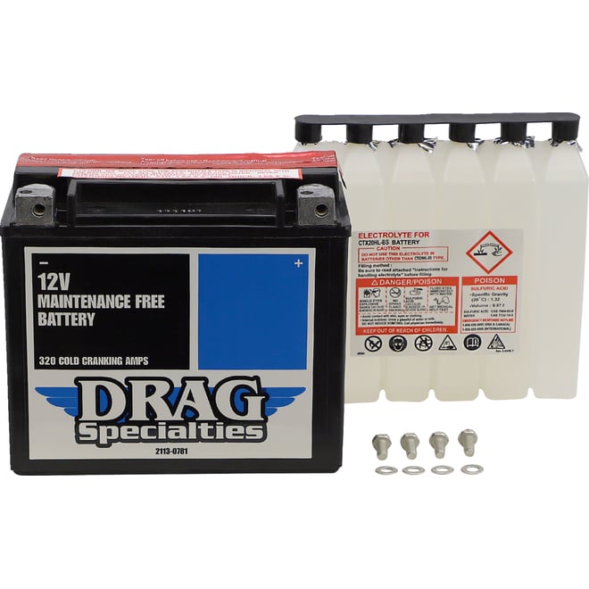 Drag specialties Battery - YTX20HLBSFT