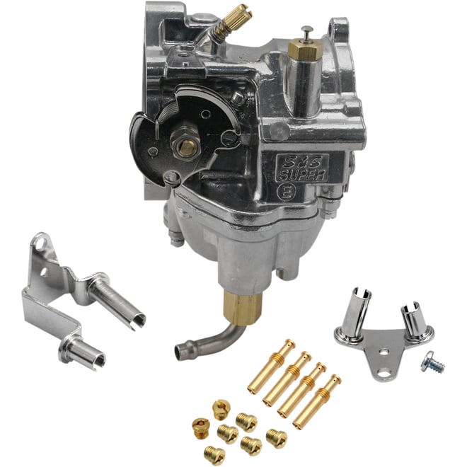 S&s cycle Super E Carburetor - Standard Bore - Natural
