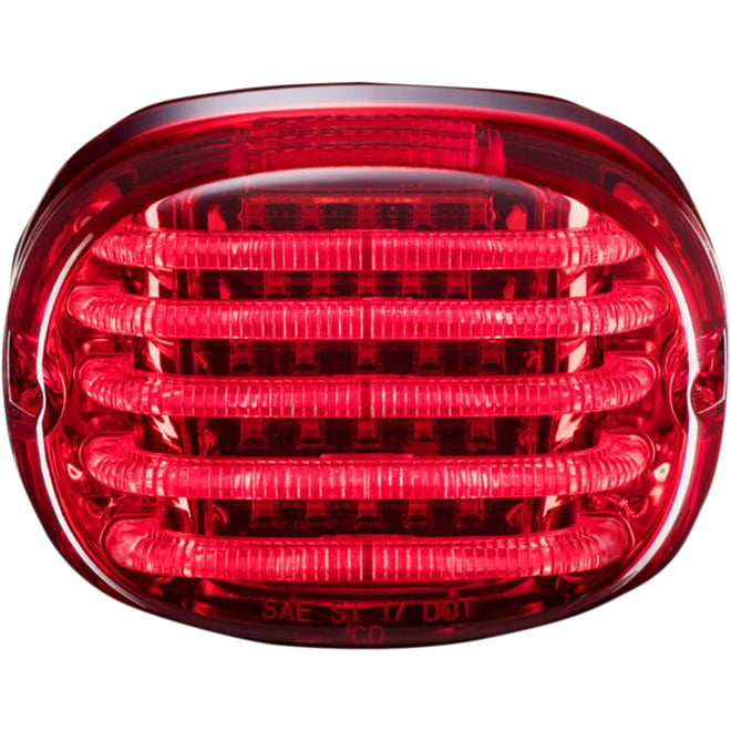 Custom dynamics Taillight - without License Plate Illumination Window - Red