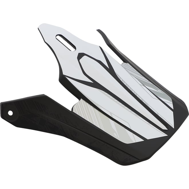 Z1r Youth F.I. Visor Kit - Fractal - Matte Black/Red