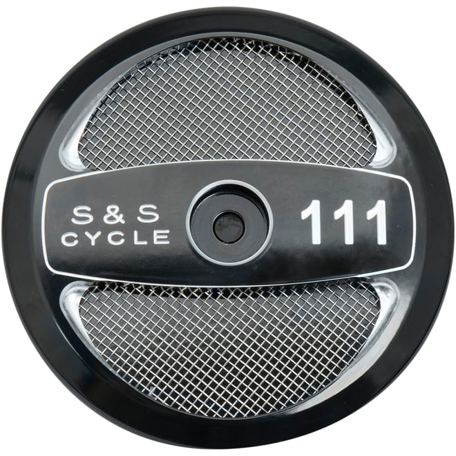 S&s cycle Stealth Air Cleaner Cover - Black - 111"