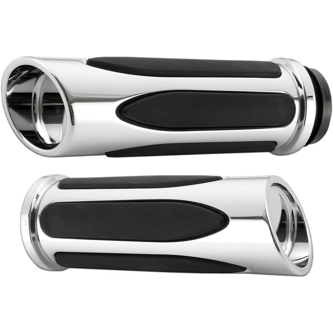 Arlen ness Grips - Comfort - Deep Cut - Cable - Chrome