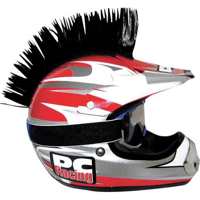 Pc racing Helmet Mohawk - Black