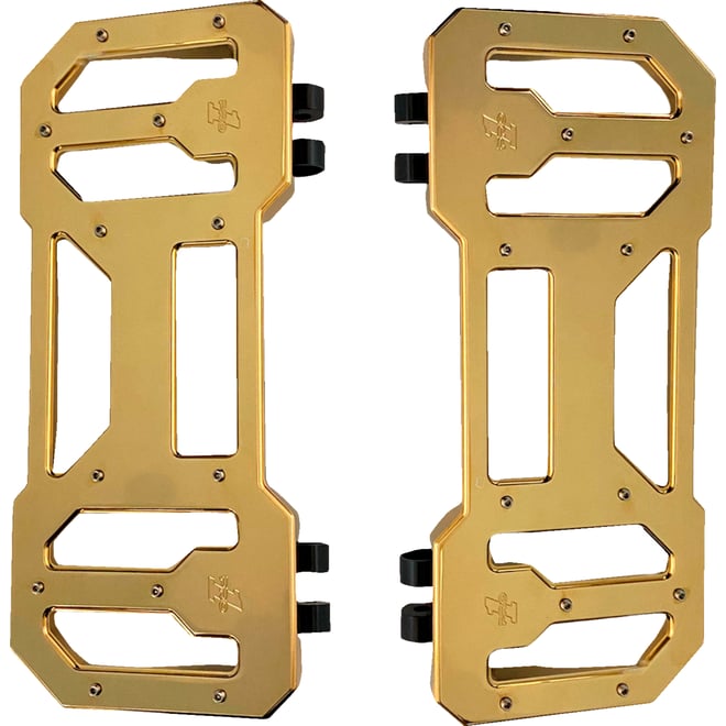Pro-one perf.mfg. Pro Board V1 Floorboards - Gold Titanium Nitride Coated Pro-one perf.mfg. Pro Board V1 Floorboards - Gold Titanium Nitride Coated
