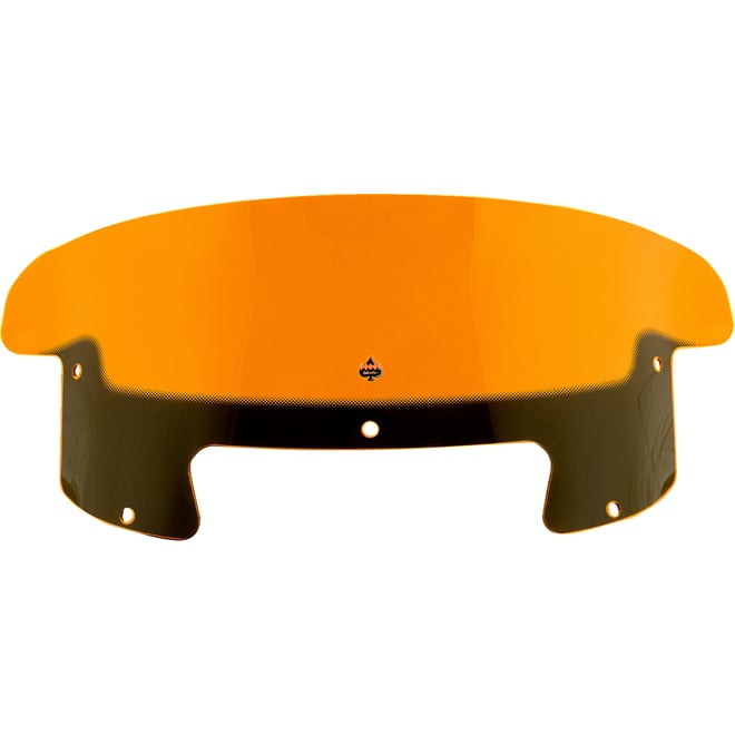 Klock werks Kolor Flare™ Windshield - 8" - Orange - Indian