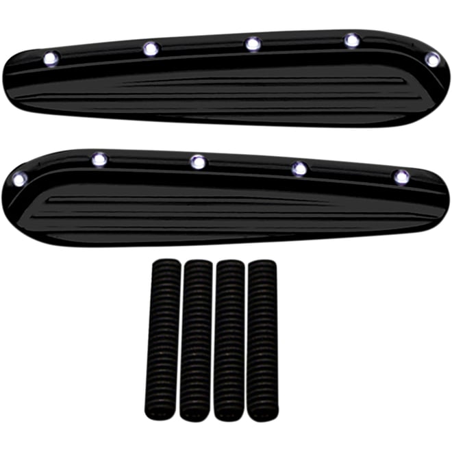 Covingtons Turn Signal Eliminators - Dimpled - Black
