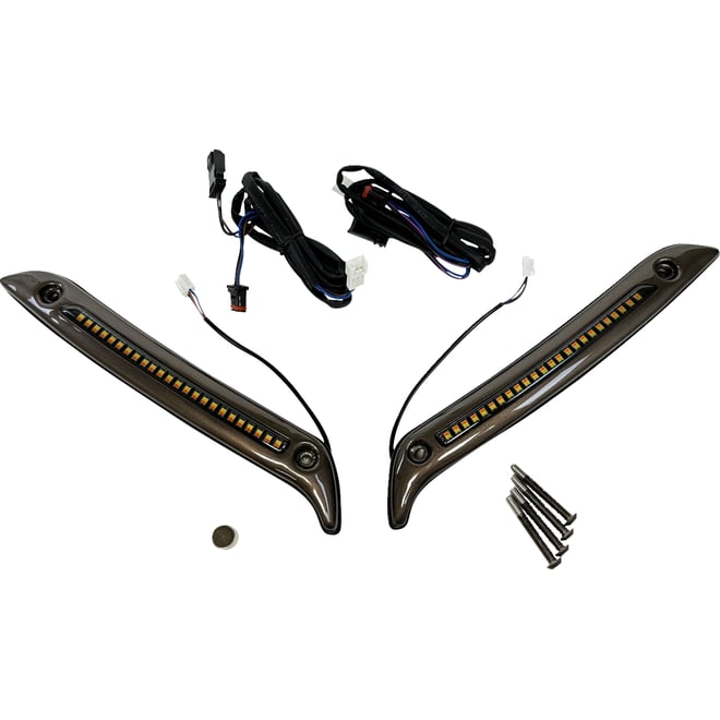 Custom dynamics LED Windshield Trim - Dark Bronze Custom dynamics LED Windshield Trim - Dark Bronze
