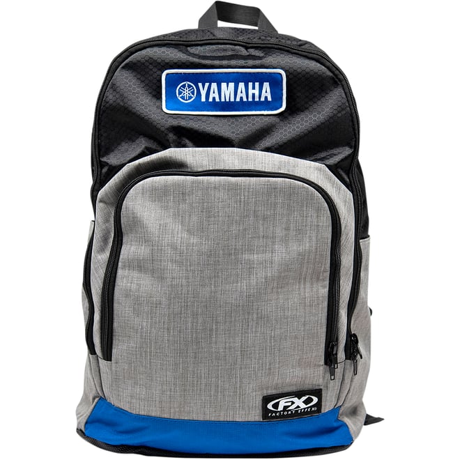 Factory effex Yamaha Standard Backpack - Black/Gray/Blue