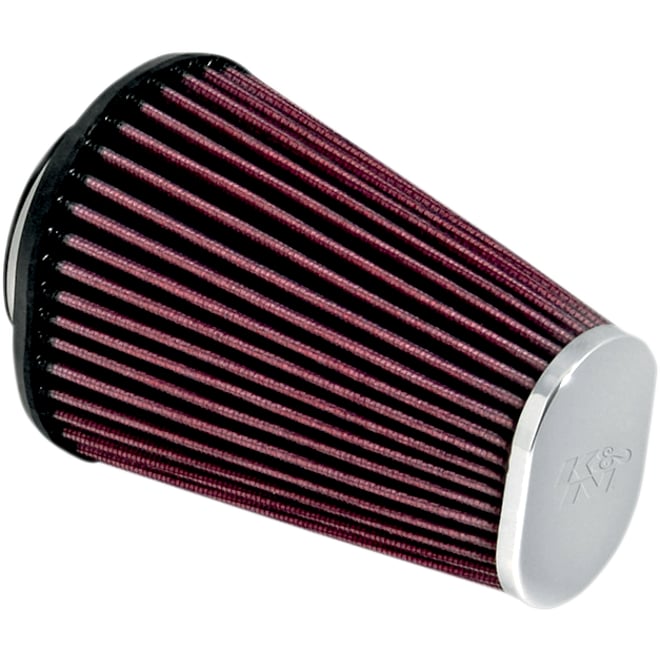 K & n Replacement Air Filter - Aircharger® Intake - Chrome