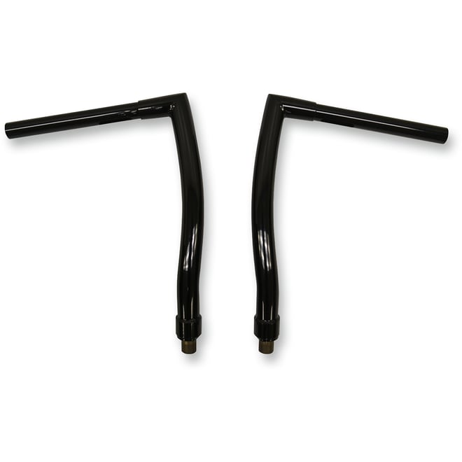 Todd's cycle Handlebar - Strip - FXS - 1-1/4" - 14" Rise - OEM Top Tree - Black