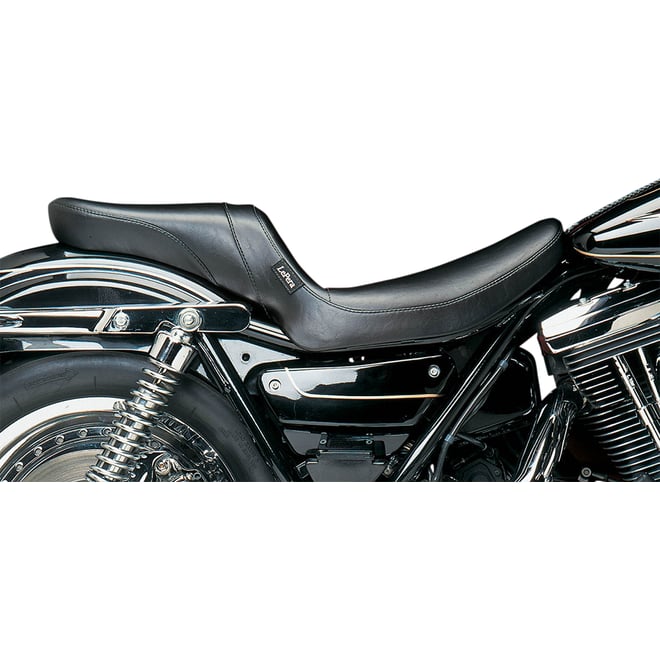 Le pera Daytona 2-Up Seat - Without Backrest - Smooth - Black - FXR Le pera Daytona 2-Up Seat - Without Backrest - Smooth - Black - FXR
