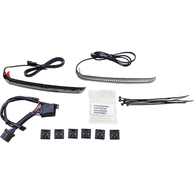 Ciro Bag Light Blades - Red Turn Signals