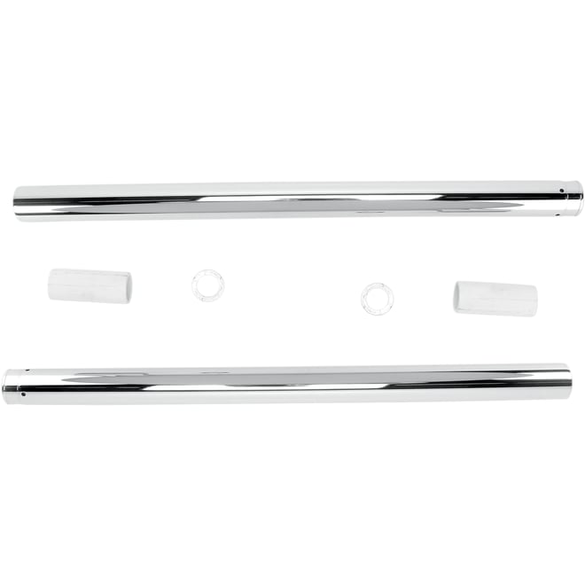 Custom cycle engineering Ultra Chrome Fork Tubes - 49 mm - 29.50"