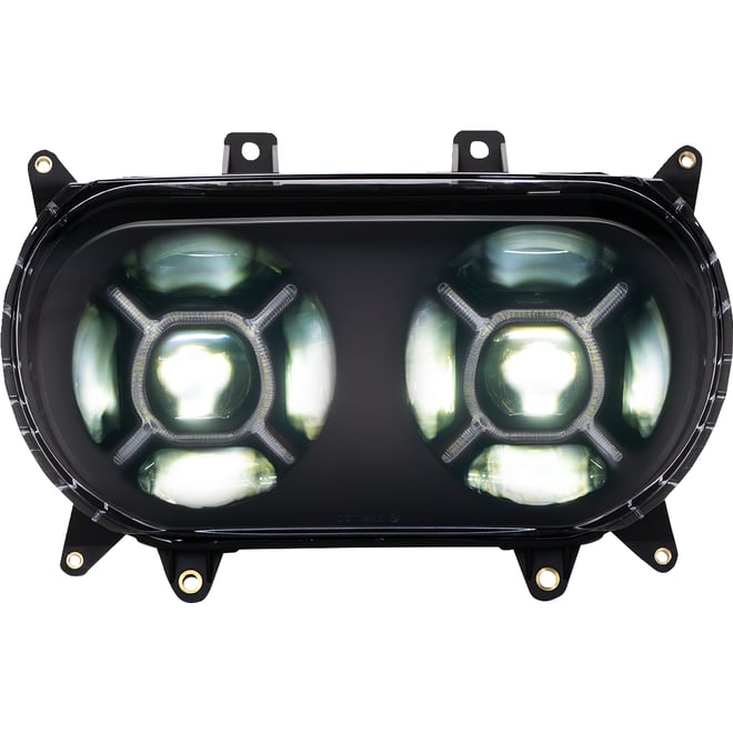Custom dynamics LED Headlight - Black - Road Glide