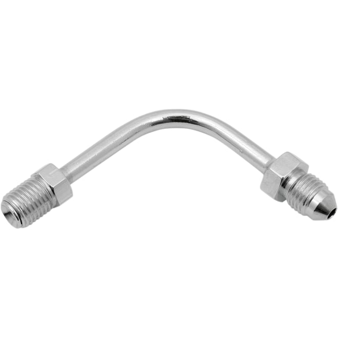 Drag specialties #3 Male Fitting - 3/8-24 Inverted Flare - 90° - Long