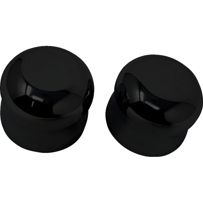 Covingtons Axle Cap - Front - Smooth - Black