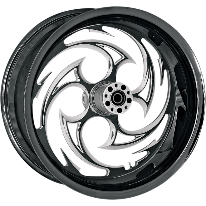 Rc components Wheel - Savage Eclipse - Rear - Single Disc/without ABS - Black Eclipse - 16x3.5