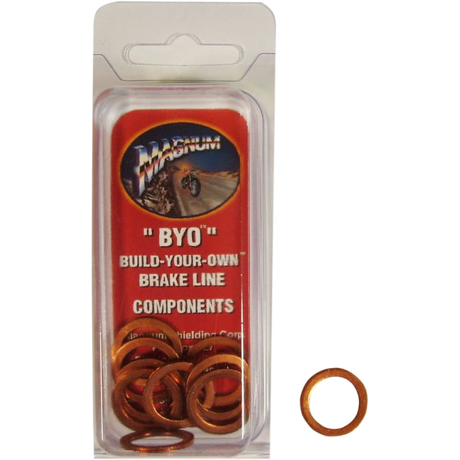 Magnum shielding Copper Washer - 12mm - 10 Pack