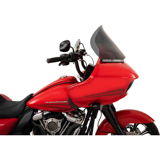 Klock werks Flare™ Windshield - 15" - Dark Smoke - FLTR