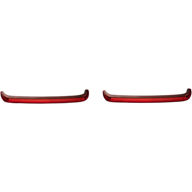 Custom dynamics Saddlebag Lights - '97-'13 - Red Lens