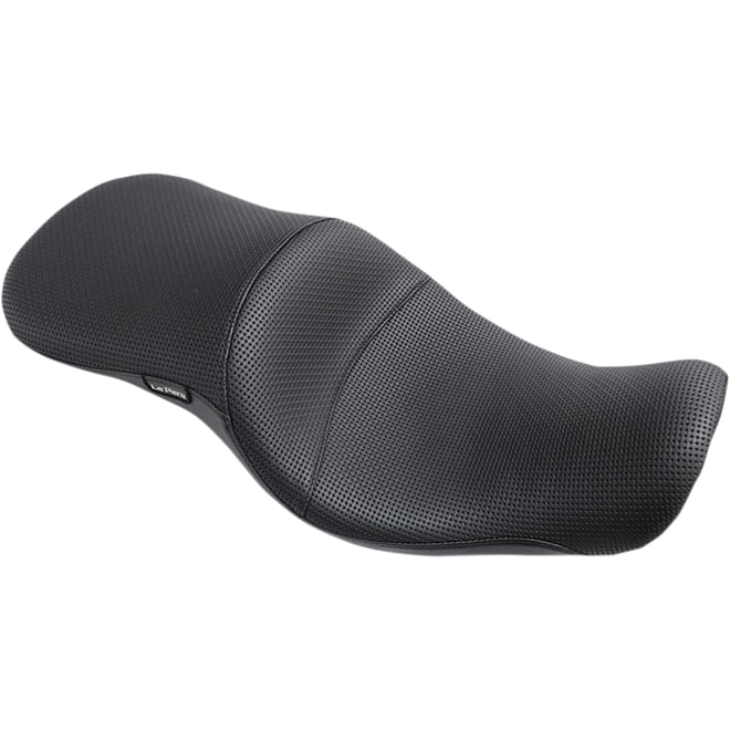 Le pera Maverick Seat - Without Backrest - Basketweave - Black - FXD/FLD '06-'17 Le pera Maverick Seat - Without Backrest - Basketweave - Black - FXD/FLD '06-'17