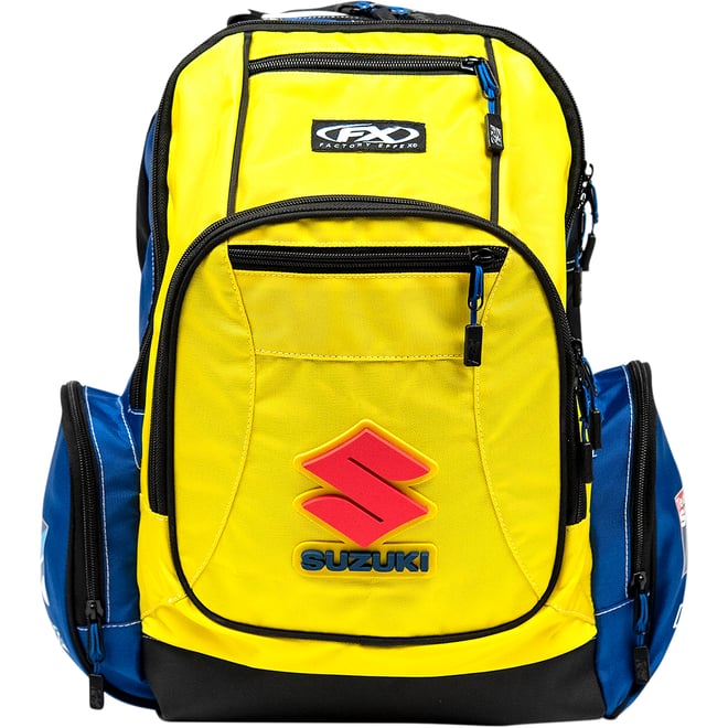 Factory effex Suzuki Premium Backpack - Yellow