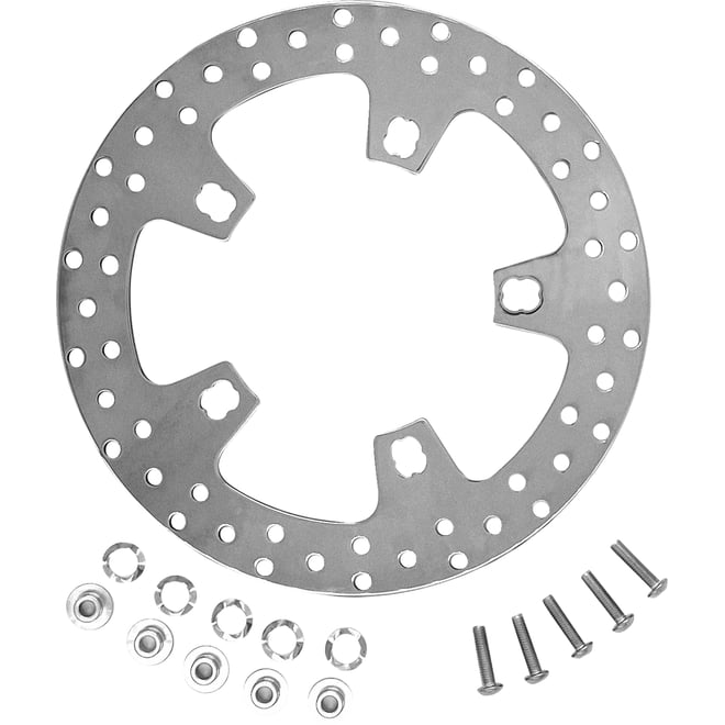 Coastal moto Brake Rotor - 11.8" - Front - Stainless - '14-'23 Touring