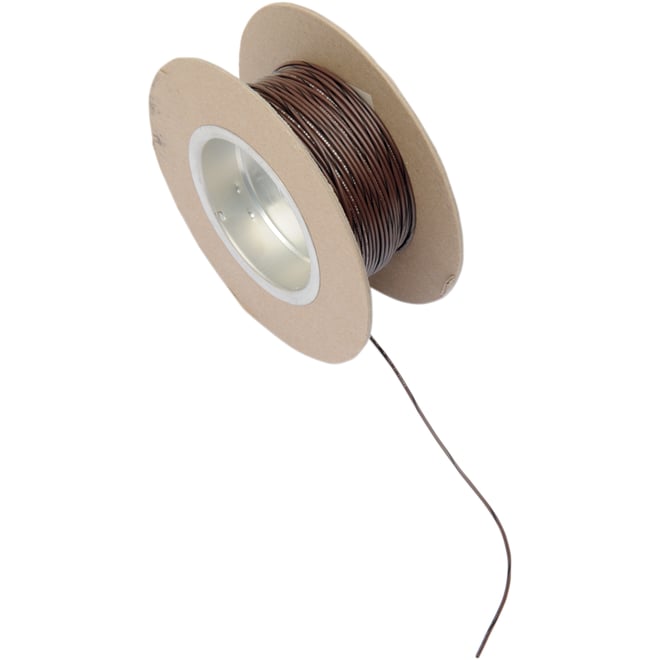 Namz 100' Wire Spool - 18 Gauge - Brown/Black