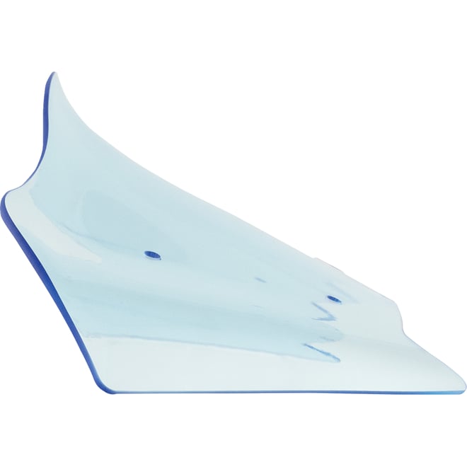 Klock werks Kolor Flare™ Windshield - 8" - Blue Ice - FLH