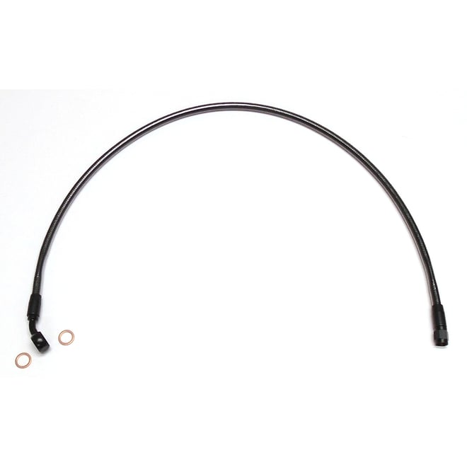 Magnum shielding Brake Line - 10mm-35° - 23" - Black Pearl