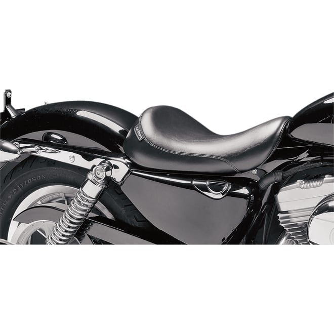 Le pera Silhouette Solo Seat - Smooth - Black - XL '04-'22 Le pera Silhouette Solo Seat - Smooth - Black - XL '04-'22